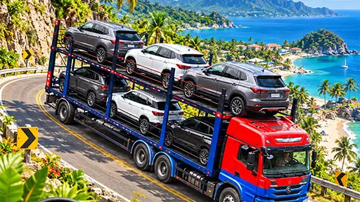 Car Carrier Truck: Highway Master